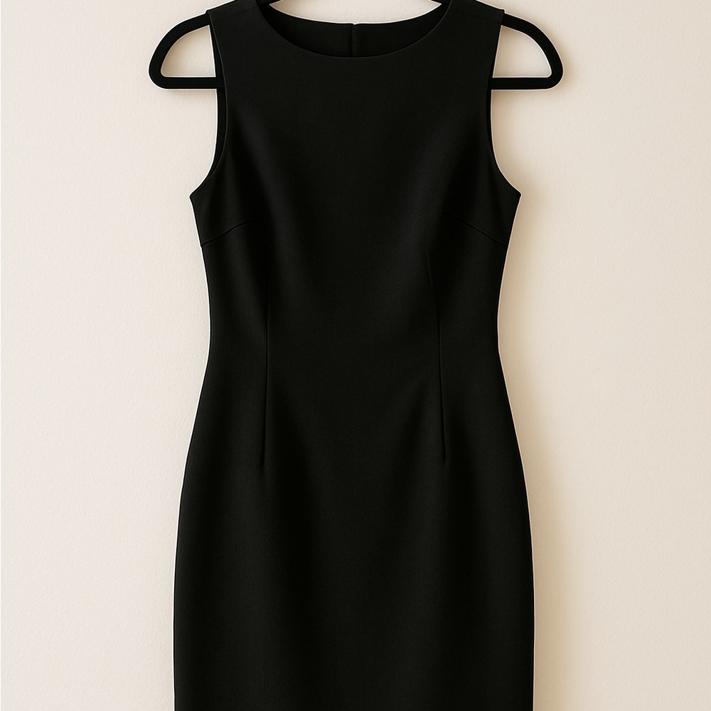 Princess Polly Black Sleeveless Sheath Mini Dress